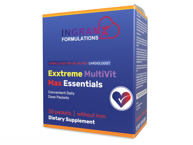 Exxtreme MultiVit (Max Essentials) – 30 Packets | With Iron