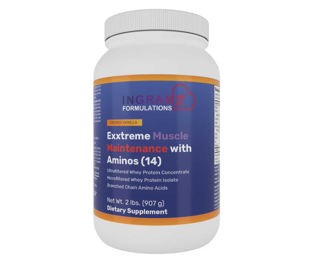 Exxtreme Muscle Maintenance With Amino Acids (Vanilla Flavor)